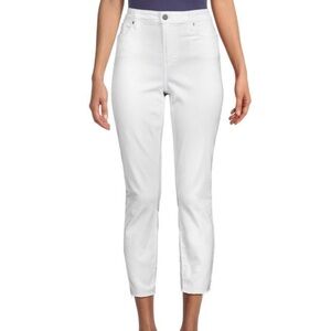 Paige Verdugo Crop Denim Pants white size 29